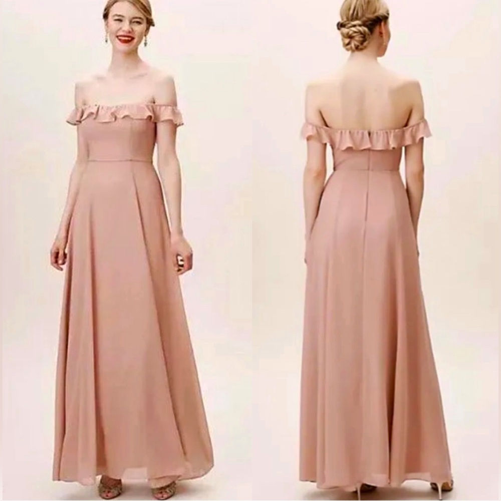 By Anthropologie BHLDN Macau Maxi Dress size 12